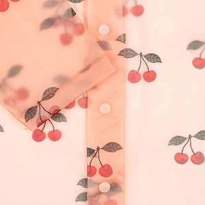 Дождевик Konges Slojd "Brume Cherry", крупная вишня